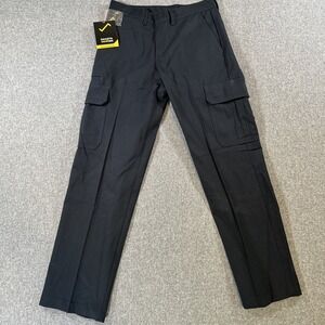 Dakota WorkPro Series Cargo Work Pants 30x32 Navy Poly Cotton Utility NWT